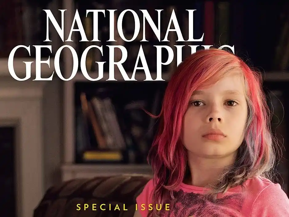 2027 - Avery Jackson, a los 9 años en la portada de National Geographic.