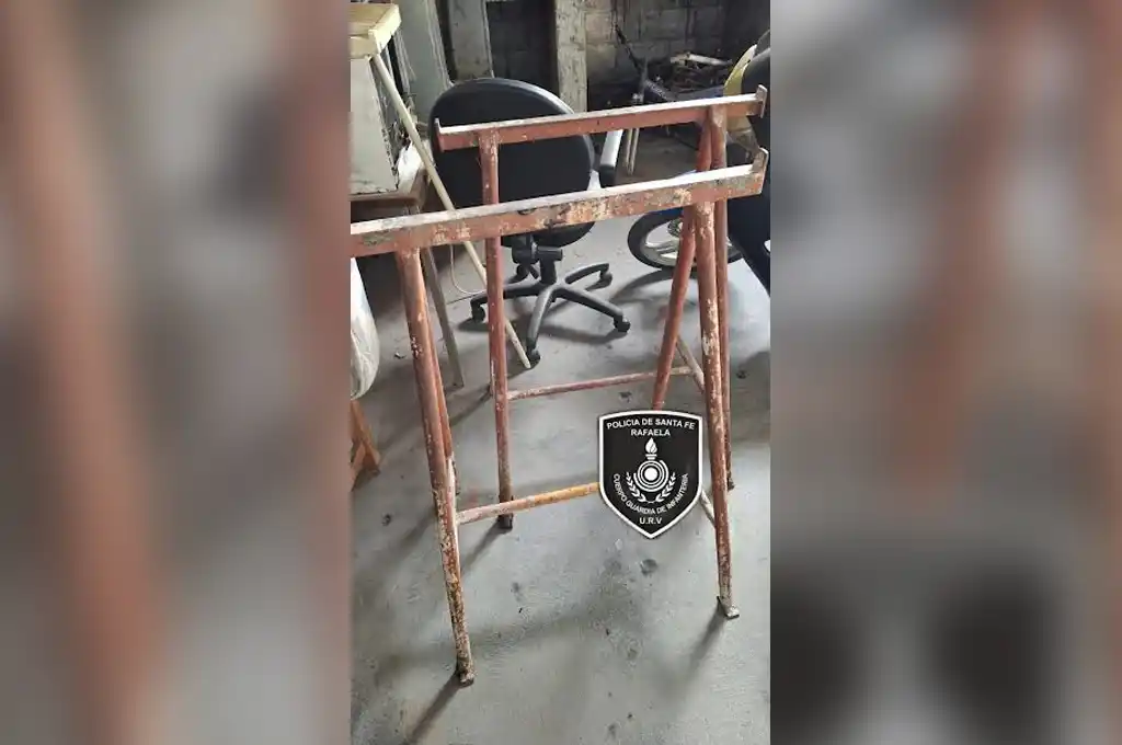 Lo atraparon con dos caballetes robados y terminó detenido