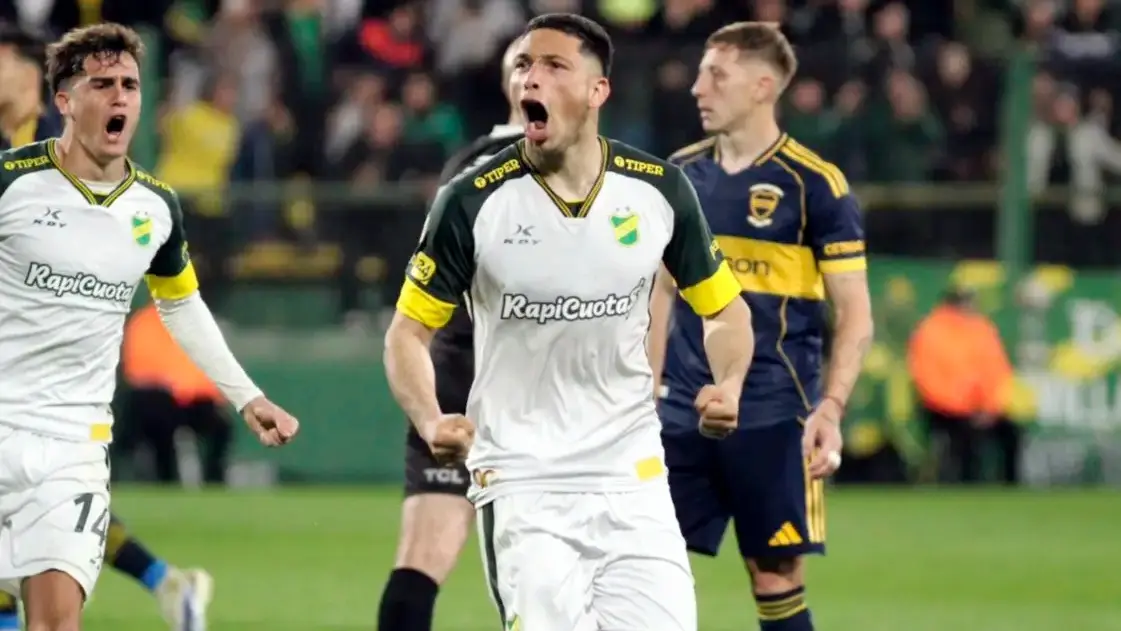 Boca perdió 2 a 1 ante Defensa y Justicia en Florencio Varela