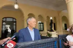 Schiaretti despidió a Jorge Busti