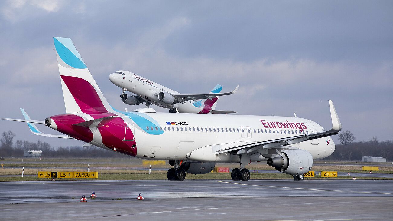 Eurowings presents winter and summer schedule in Nuremberg and Hanover