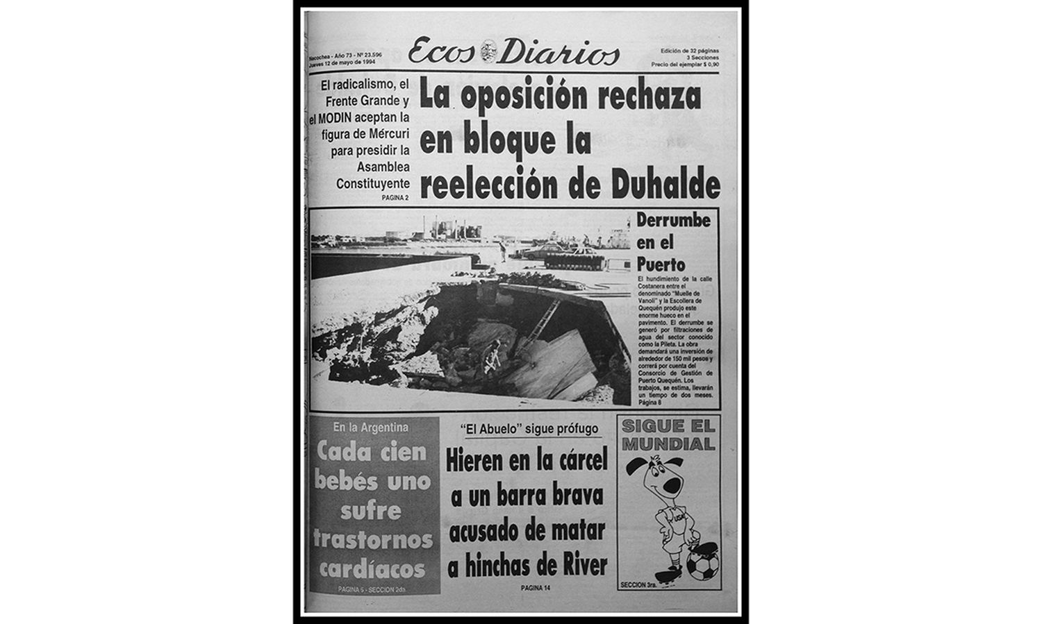 Jueves 12 de mayo de 1994