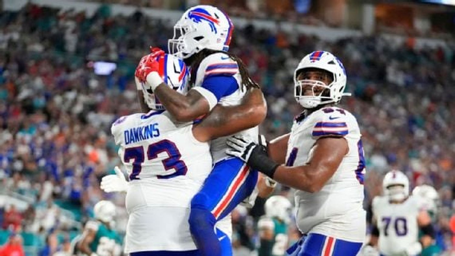 Buffalo Bills overwhelm Dolphins for fifth consecutive win over Miami