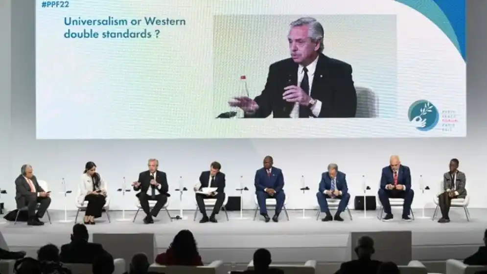 Sin mencionar a Vladimir Putin, Alberto Fernández pidió que Ucrania y Rusia retomen el diálogo