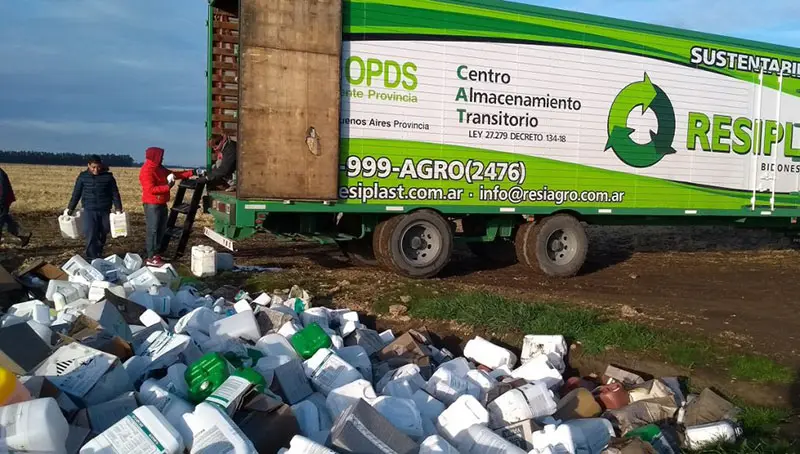 Llegará un “centro de acopio móvil” para envases de agroquímicos