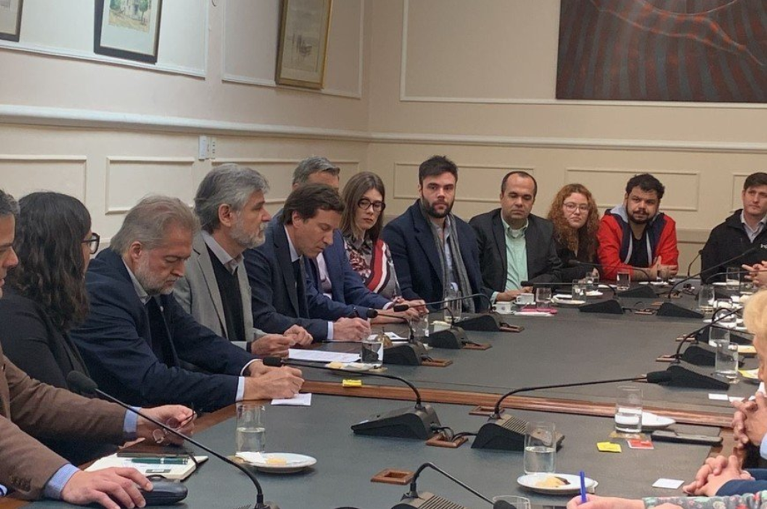 Diplomáticos y empresarios de Brasil se reunieron en la Bolsa de Comercio de Santa Fe