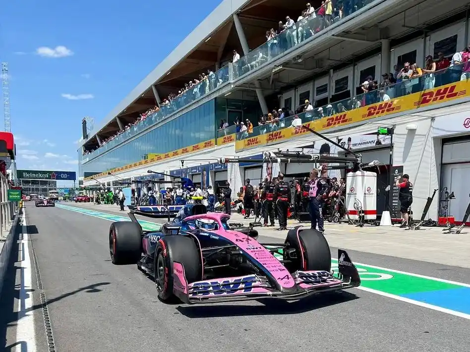 Franco Colapinto comienza su actividad en el GP de Austria