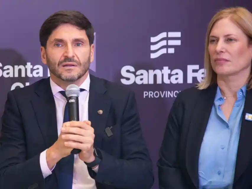 Maximiliano Pullaro y Gisela Scaglia. Foto: Gentileza