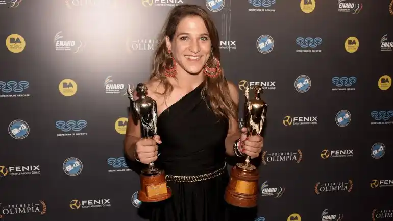 La judoca Pareto ganó el Olimpia de Oro a la mejor deportista argentina 
