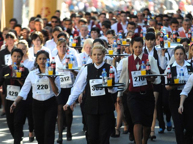 Mar del Plata: XXI Maratón de Mozos y Camareras