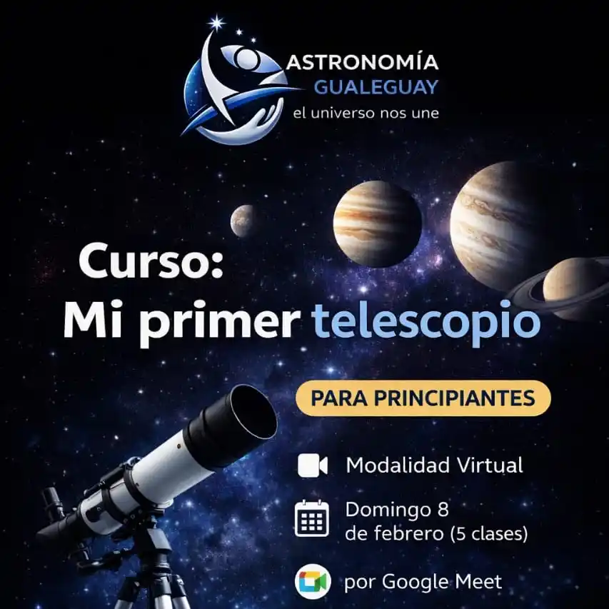 Un curso para descubrir el cielo: llega “Mi primer telescopio”