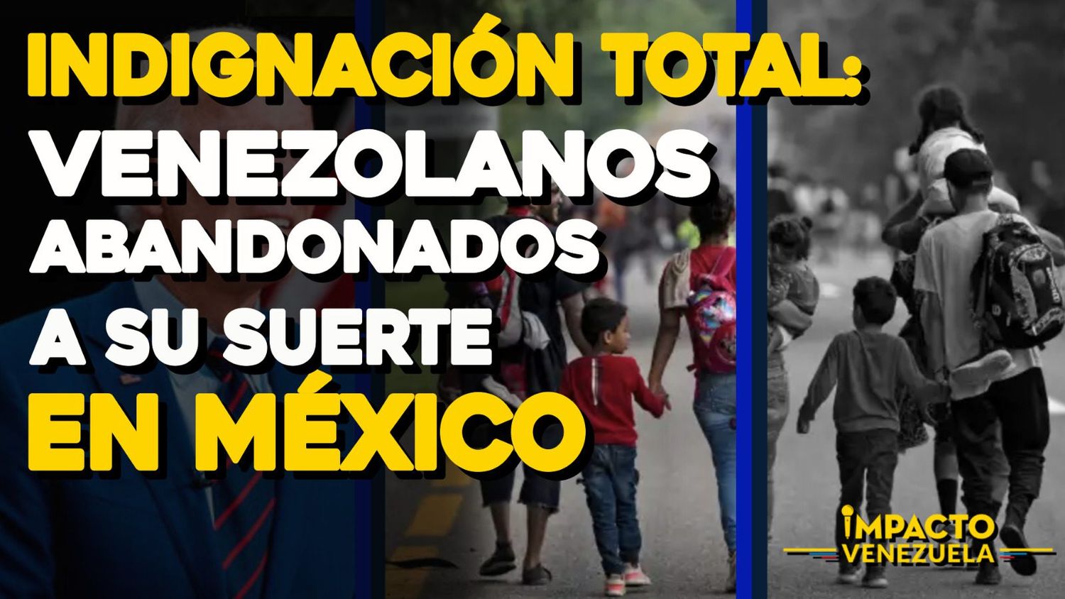 ¿QUÉ VIENE AHORA? Cientos de migrantes venezolanos varados en México tras medida de EE.UU.