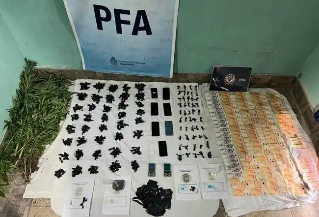 La Policía Federal desbarató a una narcobanda en Paraná