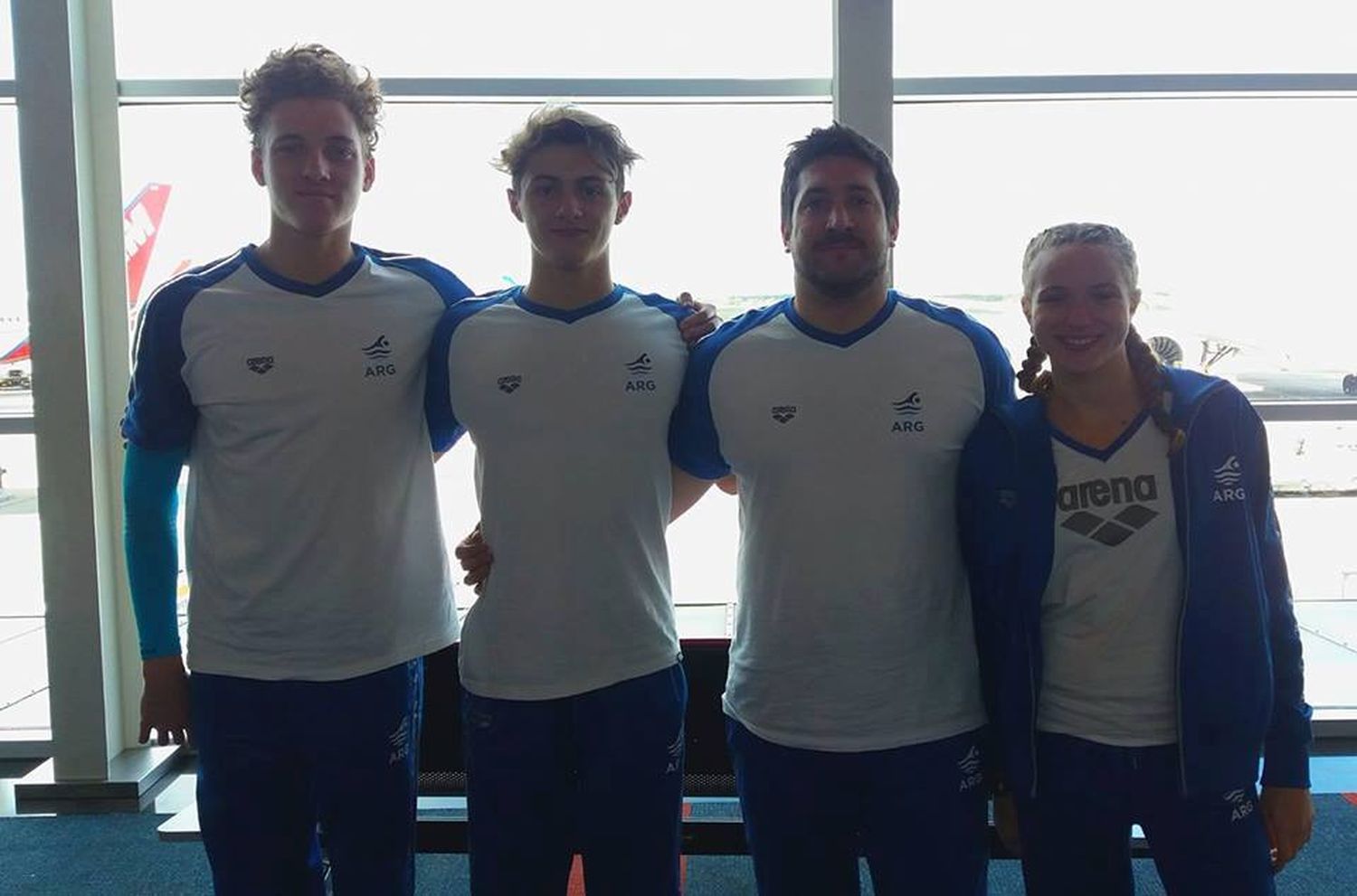 Once medallas marplatenses en el Sudamericano Juvenil de Natación