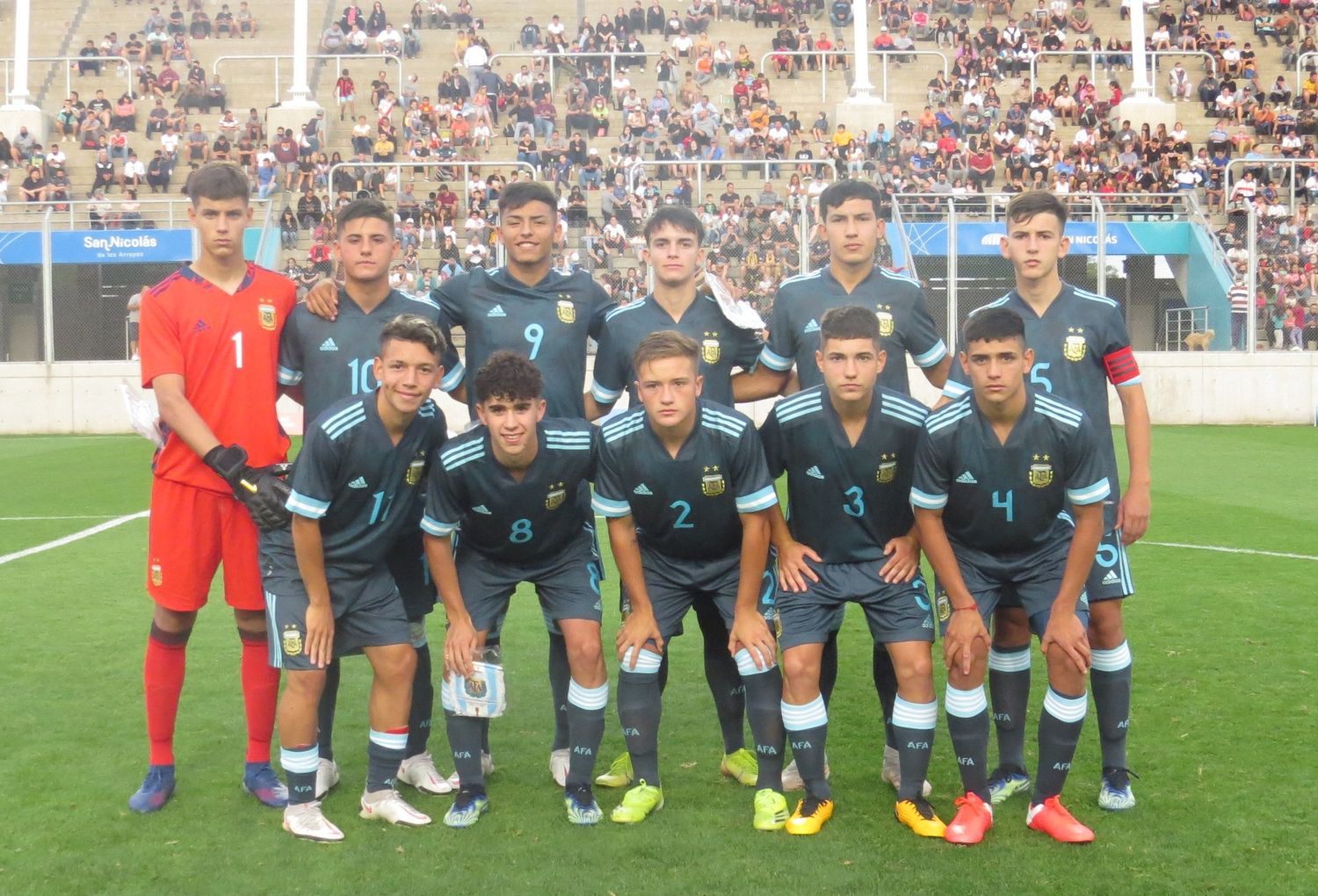 Axel Atum fue titular en un amistoso de la Selección Argentina Sub 17