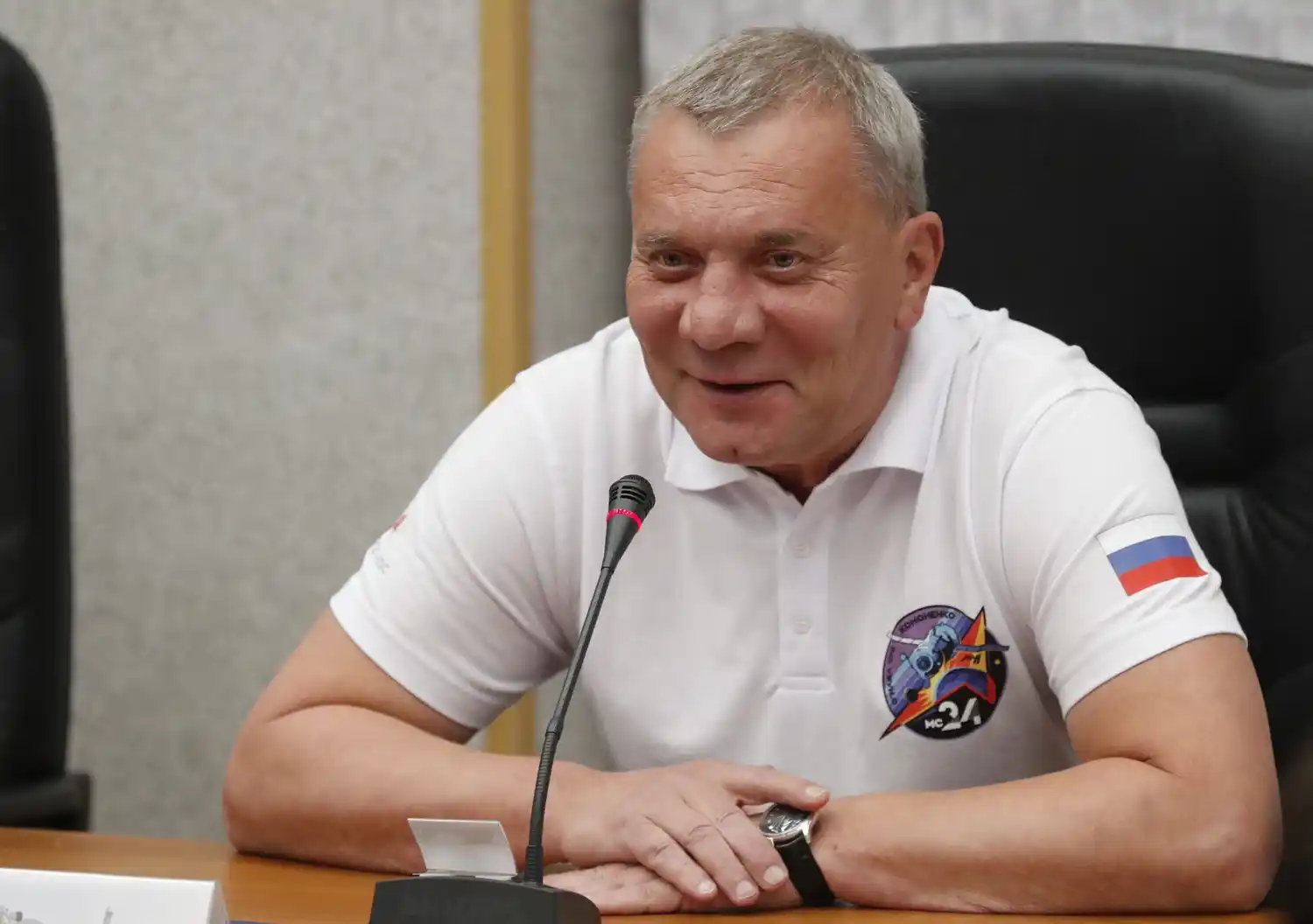 Yuri Borisov, jefe de la agencia espacial rusa Roscosmos.