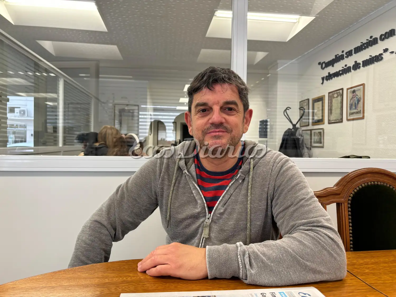 Marcelo Bruno. Escritor de la obra.
