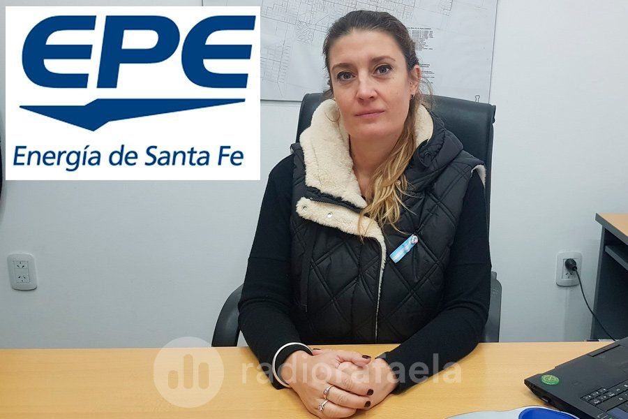 Verónica Bedini: "La obra se está realizando para la nueva estación transformadora norte, ubicada en Avenida Italia y Corti."