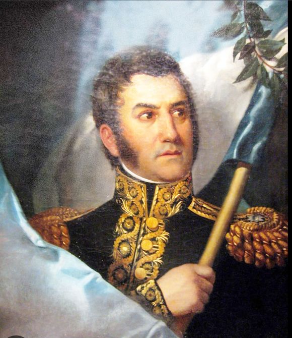 Los que pintaron al General San Martín