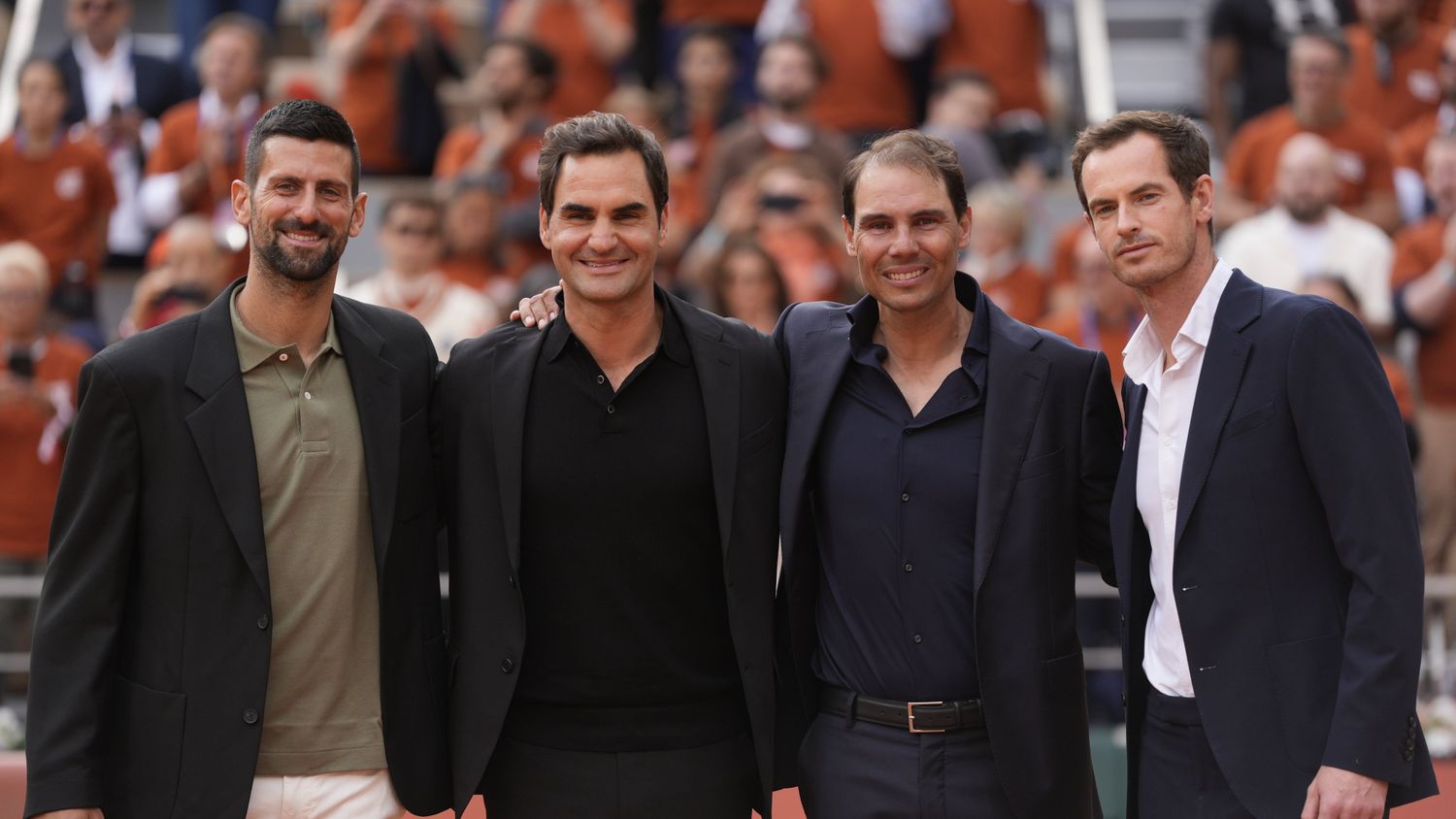 Big 4. Novak Djokovic, Roger Federer, Rafael Nadal y Andy Murray