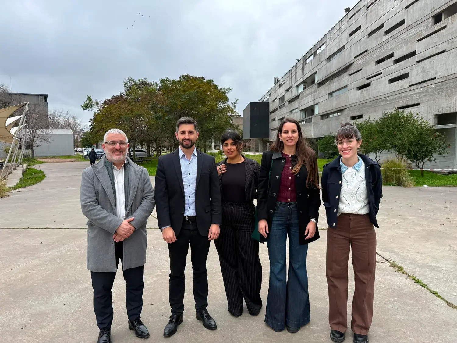 concejales Juan Senn y María Paz Caruso