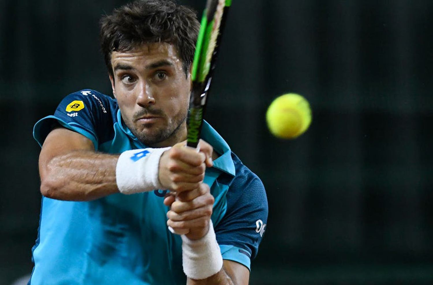 En el primer partido de Argentina en la nueva Copa Davis, Pella venció al chileno Jarry