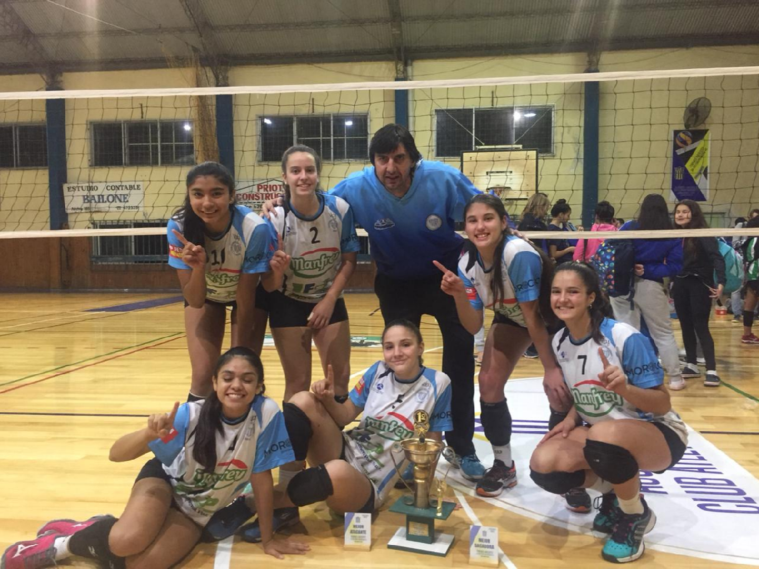 Las Tamberitas obtuvieron el Abierto sub-15 de María Juana 