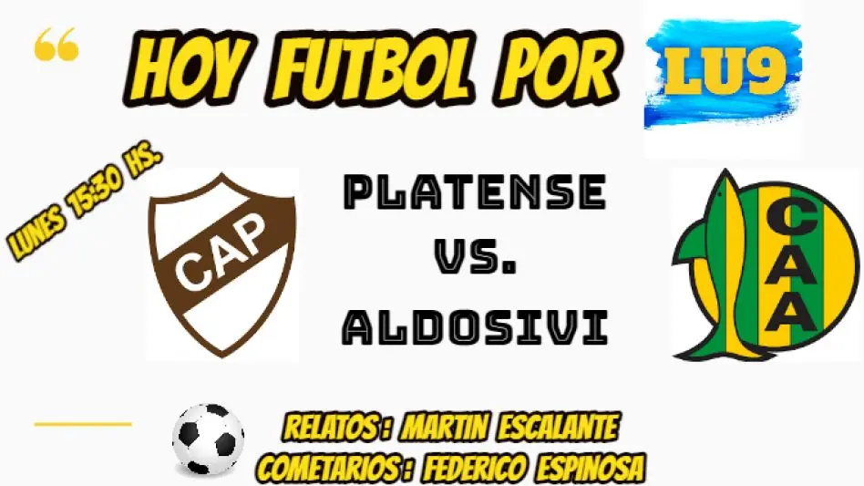 Platense - Aldosivi en vivo por LU9