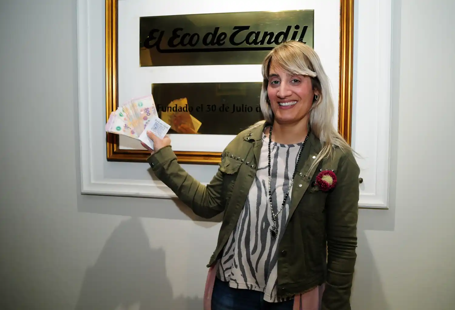 Una lectora ganó los cinco mil pesos del Eco Loto