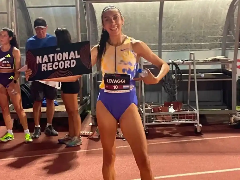 La atleta marplatense ahora obtuvo un record nacional en 5000 metros llanos
