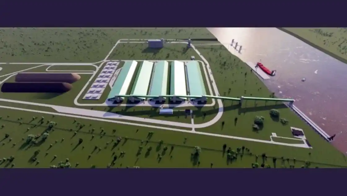 Así quedará el nuevo puerto.