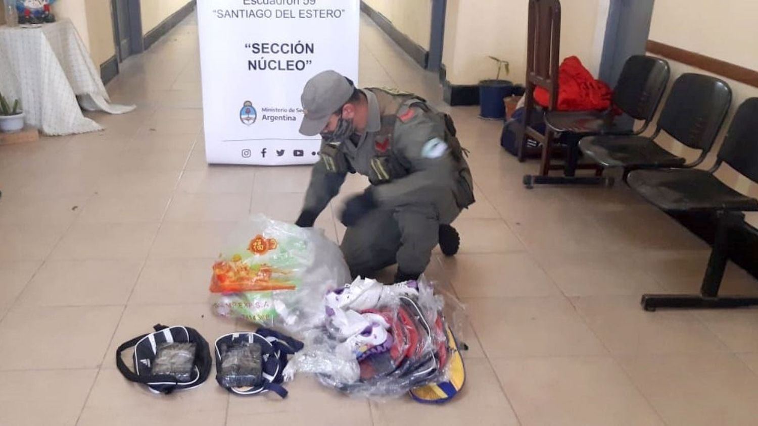 Viajaban de Orán a La Plata con más de dos kilos de cocaína