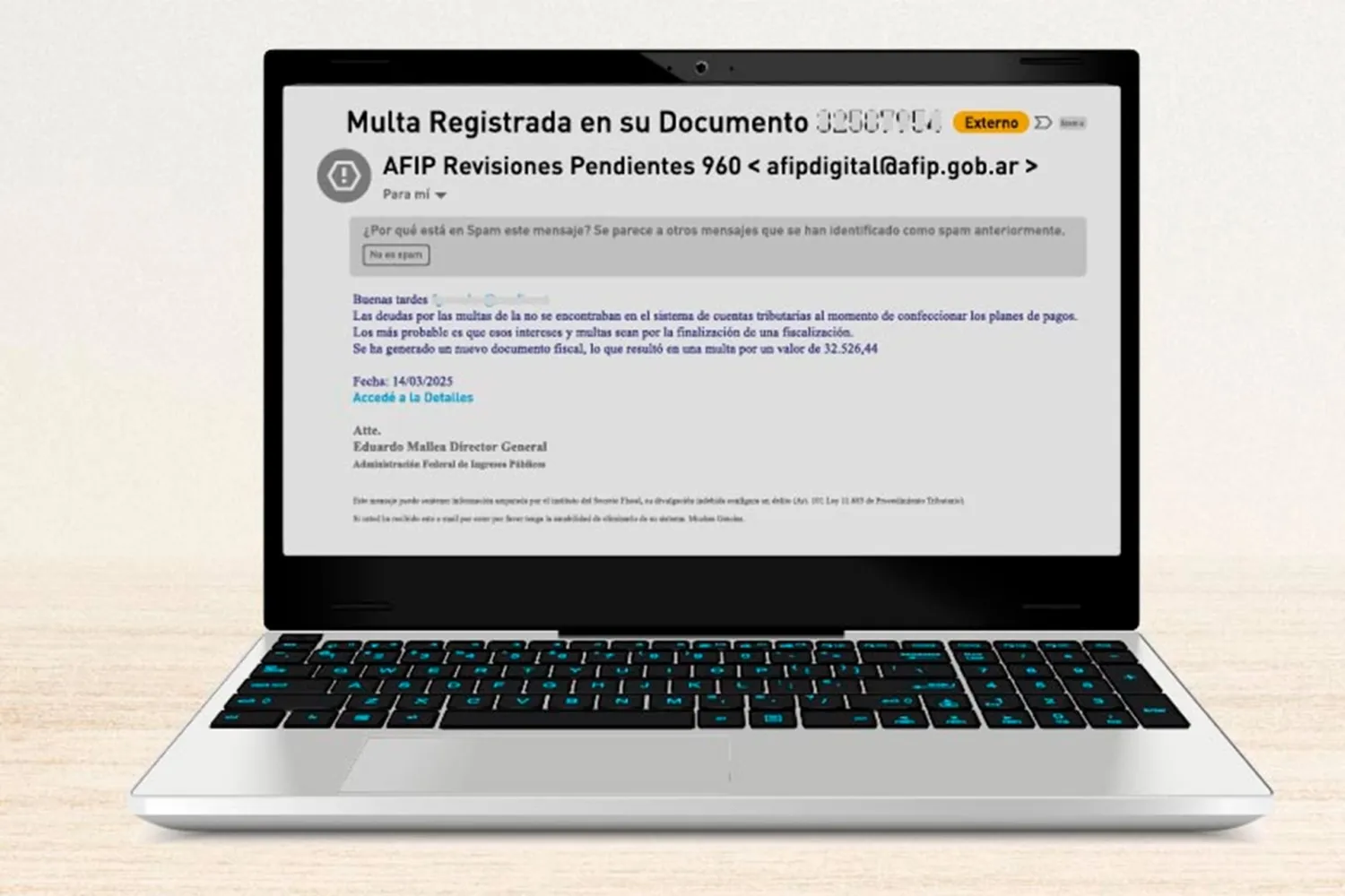 ARCA alerta sobre estafas con falsos reclamos de deuda