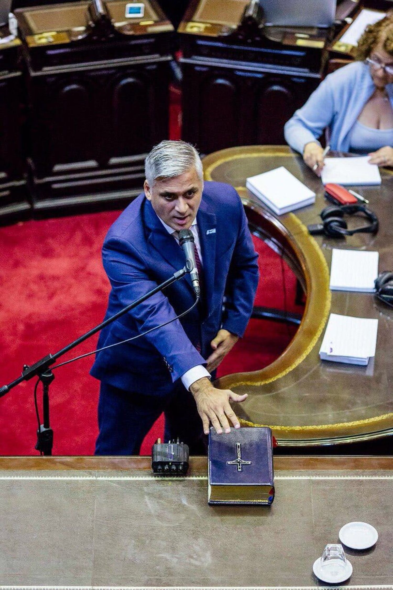 Juró Fernando Asencio como diputado nacional tras la muerte de Alberto Roberti