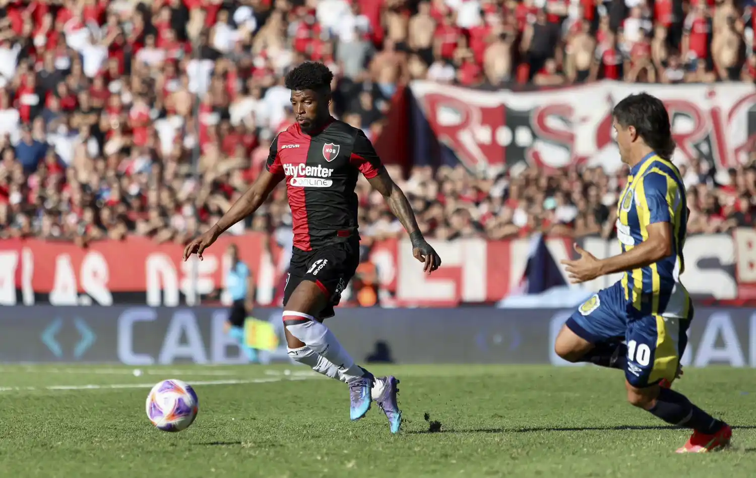 Mosquera, marcado por Malcorra.