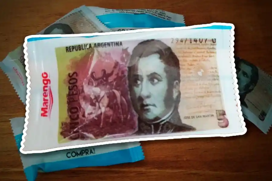 Volvió a circular el billete de $5, pero de una forma peculiar: como vuelto en una compra