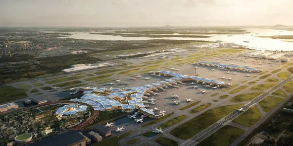 El aeropuerto Changi de Singapur pone primera para su gigantesca nueva Terminal 5