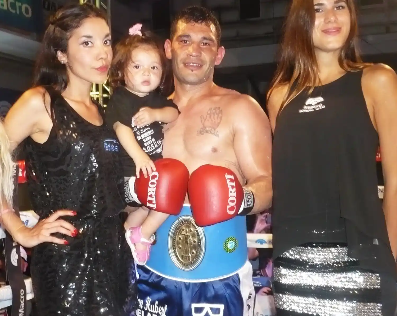 Sequeira se quedó con el Argentino Mediopesado