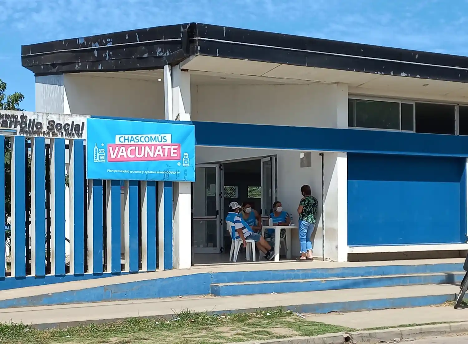 Durante los días de carnaval del Club Deportivo, la posta de vacunación permanecerá abierta