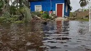 PRIMERAS IMÁGENES de la devastación en PROVIDENCIA