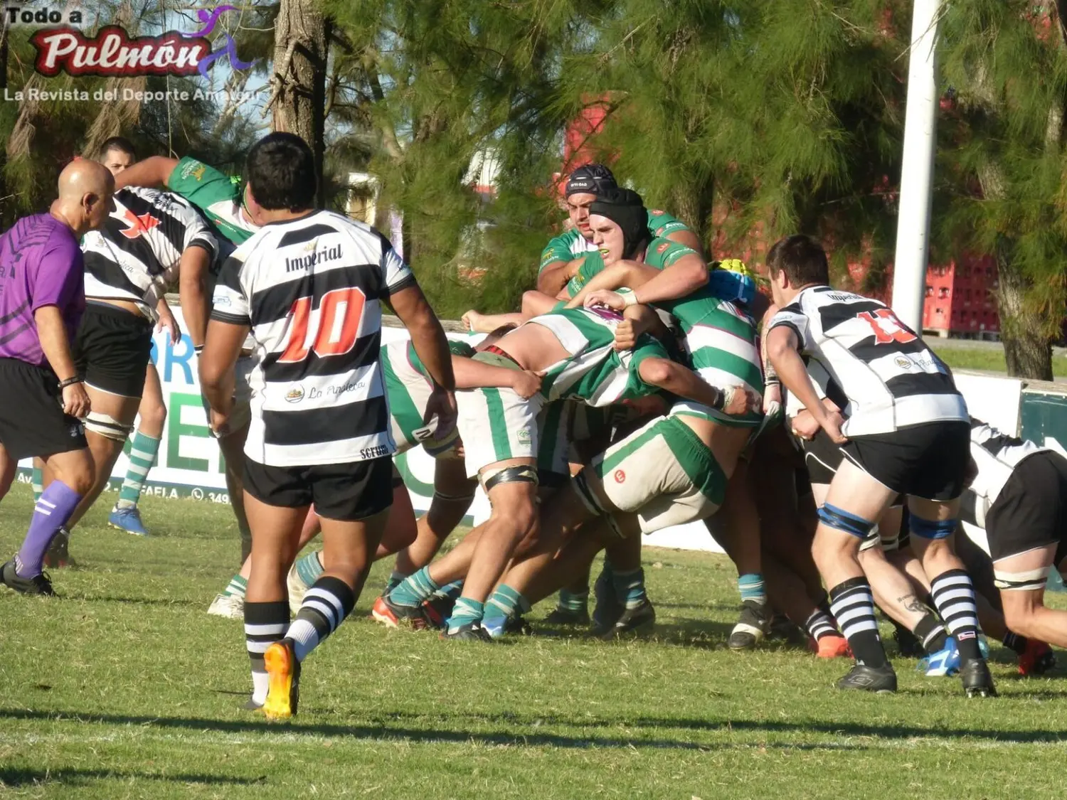 El Verde cayó en Rafaela  35 a 33  .Foto:Todo a Pulmón