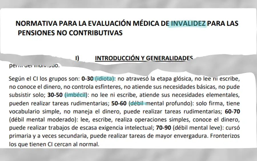 resolución ANDIS invalidez