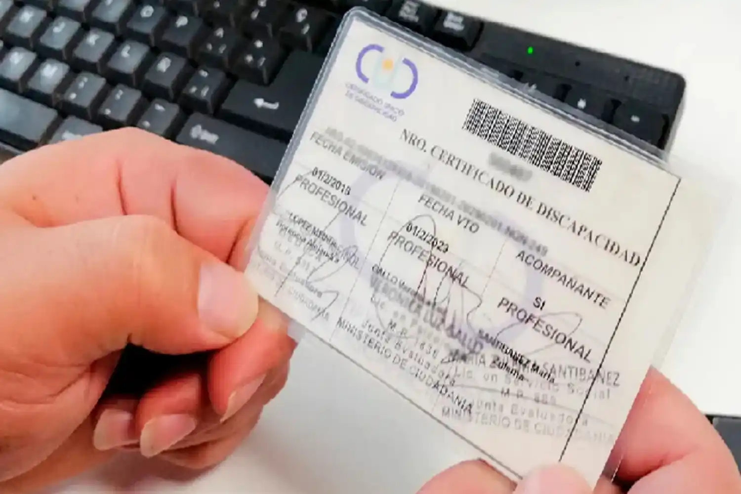 certificado unico de discapacidad