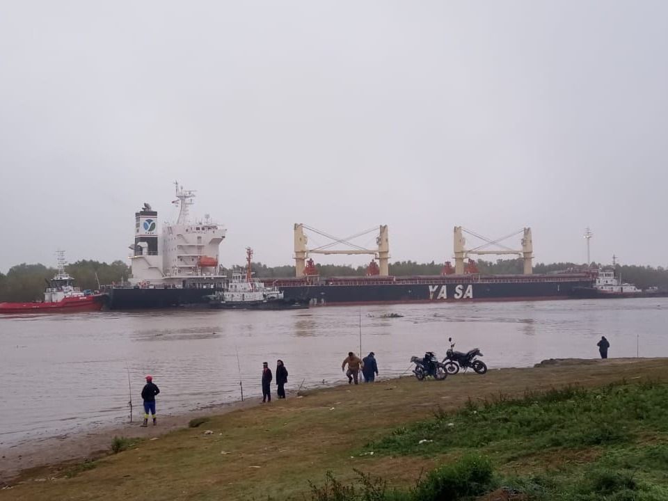 El Consorcio de Gestión del Puerto brindará información oficial sobre la situación del buque Yasa Tojyo y el canal de acceso a la hidrovía.