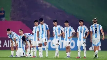 Argentina cayó ante México por penales y se quedó afuera del Mundial Sub 17.