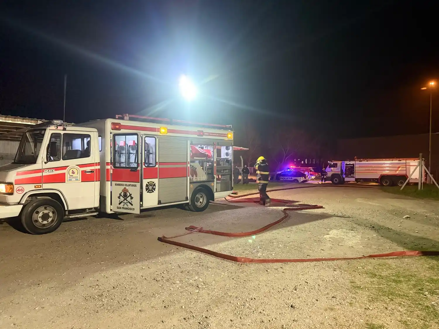 incendio parque industrial