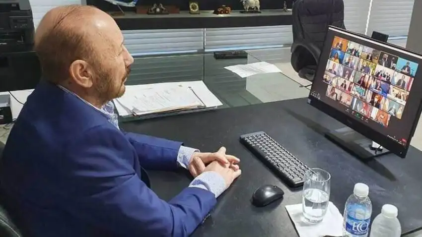 Insfrán en el lanzamiento del Programa Casa Propia
