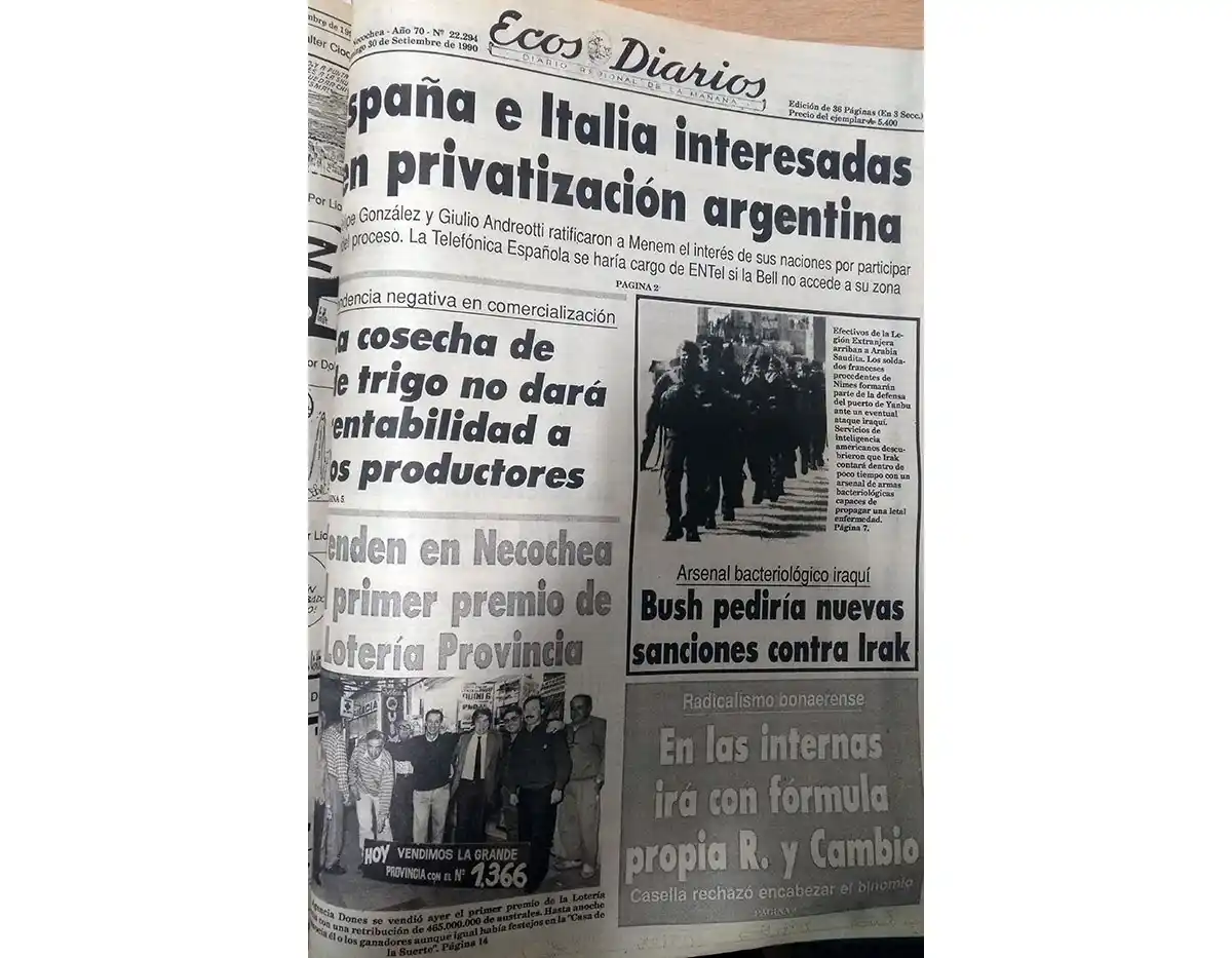 Domingo 30 de septiembre de 1990