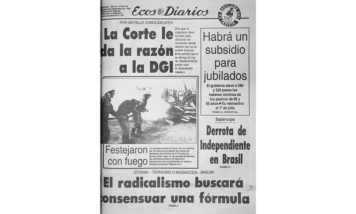 Viernes 9 de septiembre de 1994