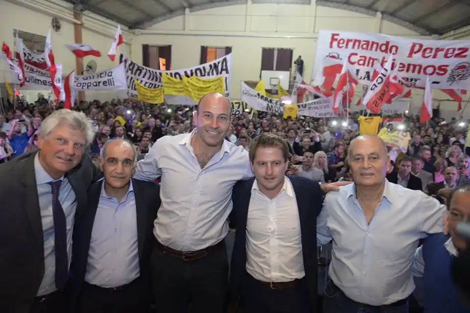 Molina, Salvador y Venegas en el lanzamiento de la Mesa de Cambiemos en Quilmes